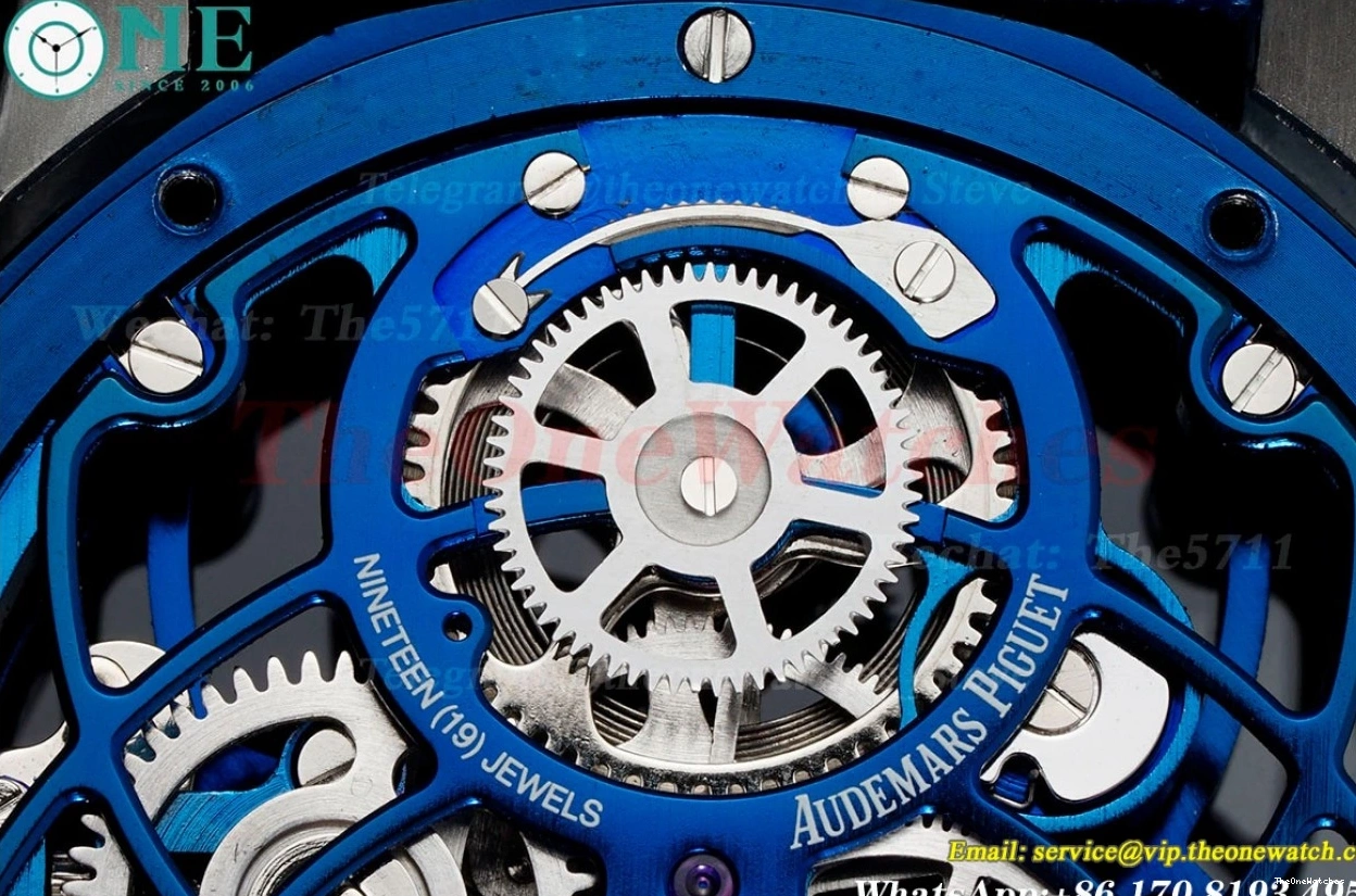 SS Toub 26600NB 41mm NY Skeleton Dial APPF Code11.59 1230